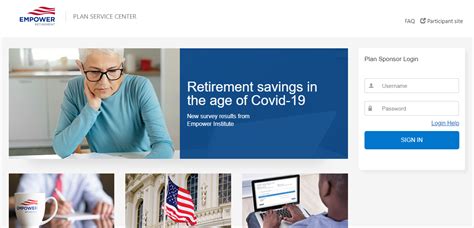empower retirement my account.